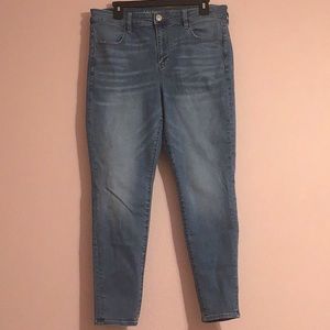 American eagle next level stretch hi rise jegging size 16.